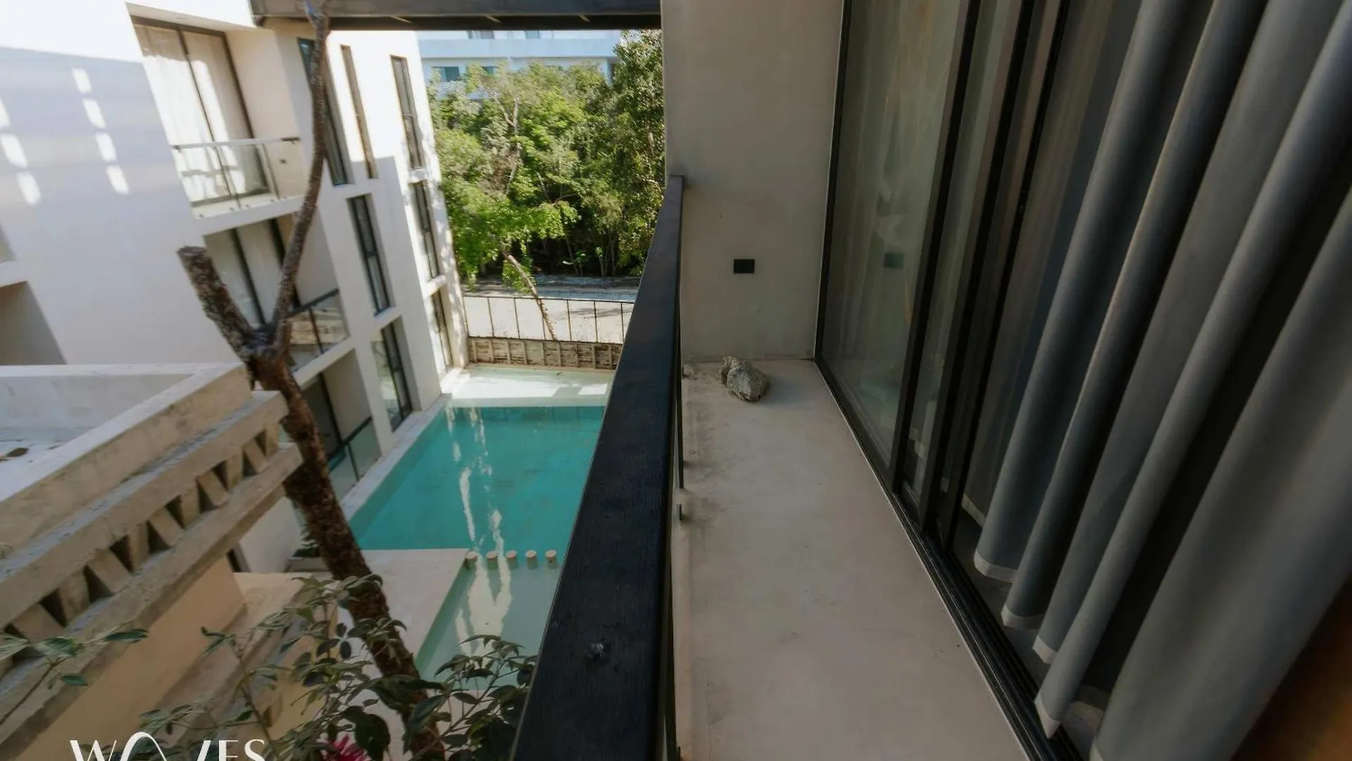 Spacious Modern 3Br Apartment In Gated Community With Pool View At Chaan Ha By Waves Tulum 0*,  Mexico